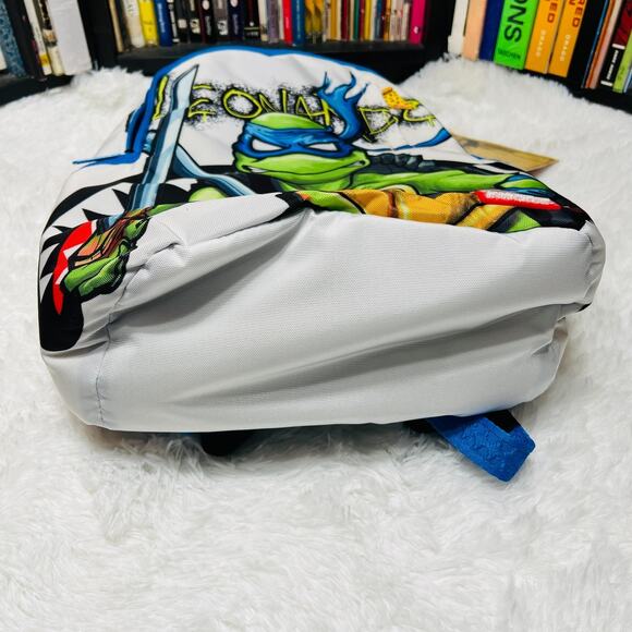 SPRAYGROUND LEONARDO KATANA CODE BACK PACK BOOK BAG TEENAGE MUTANT NINJA TURTLES - Picture 7 of 7